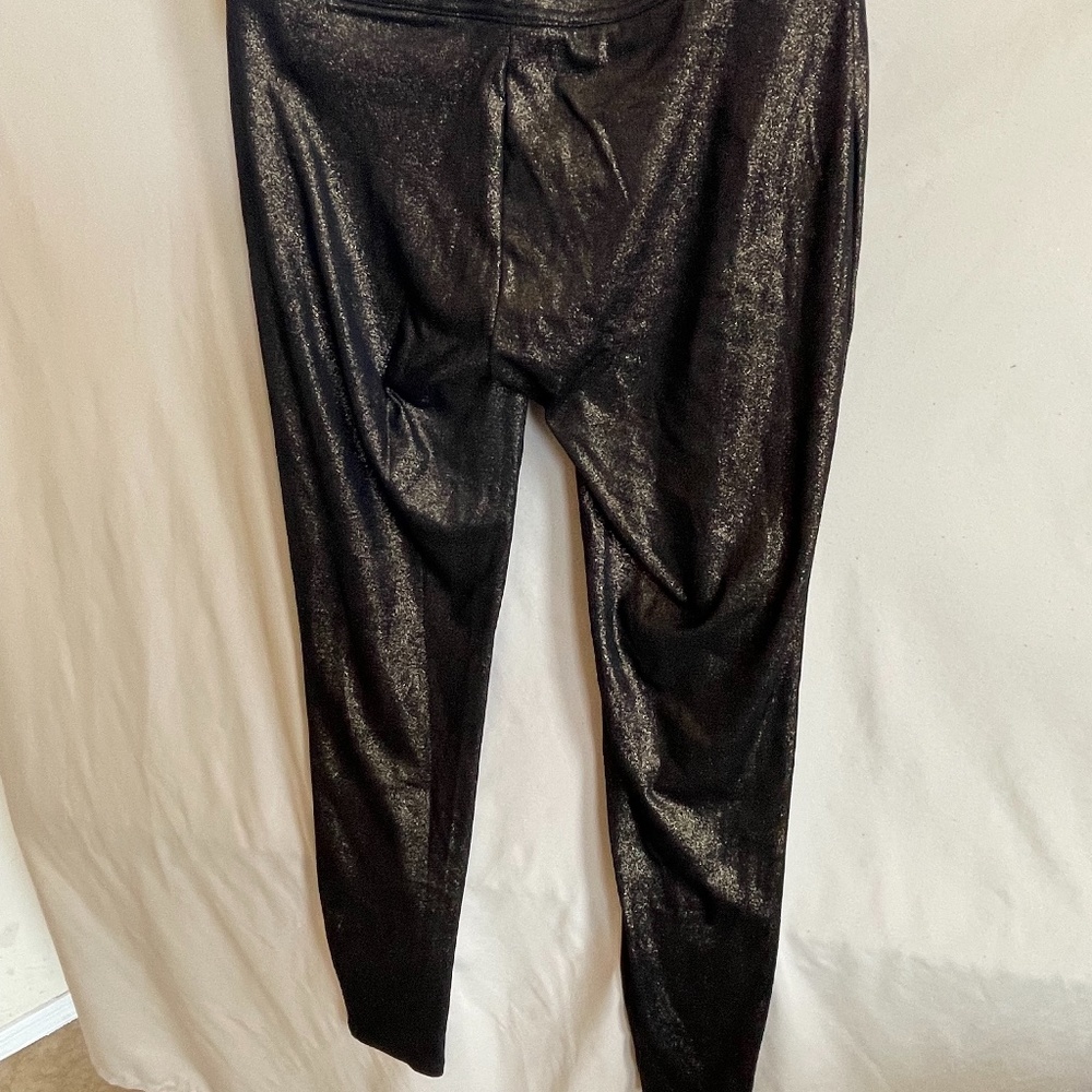 MoMoi Metallic Shaping  Leggings SZ S/M